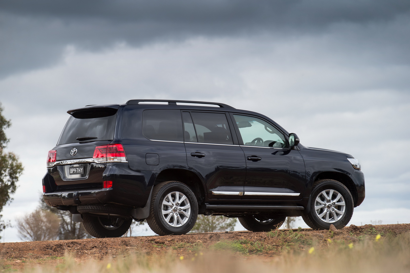 Updated LandCruiser 200 Series due in October. (Pre-production Sahara model shown).